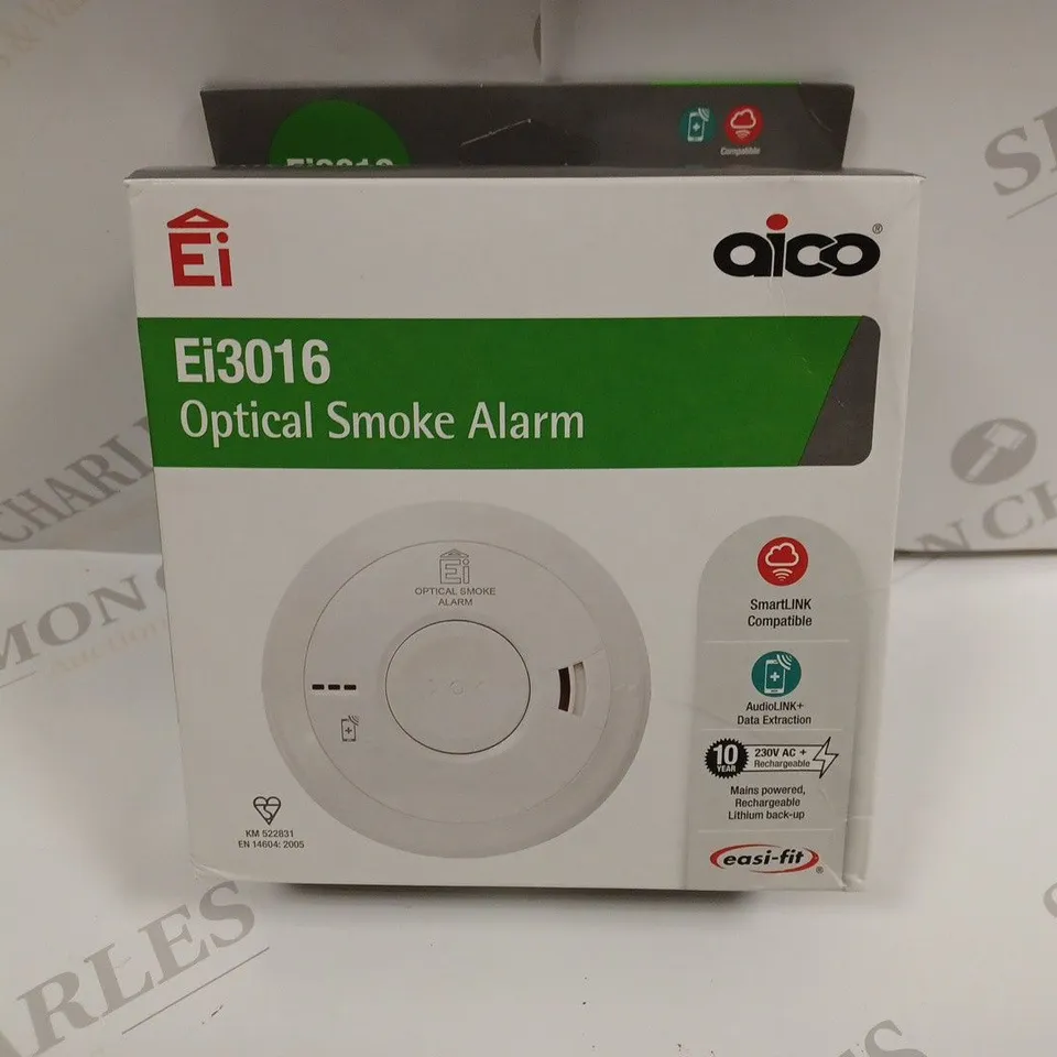 BOXED AICO EI3016 OPTICAL SMOKE ALARM