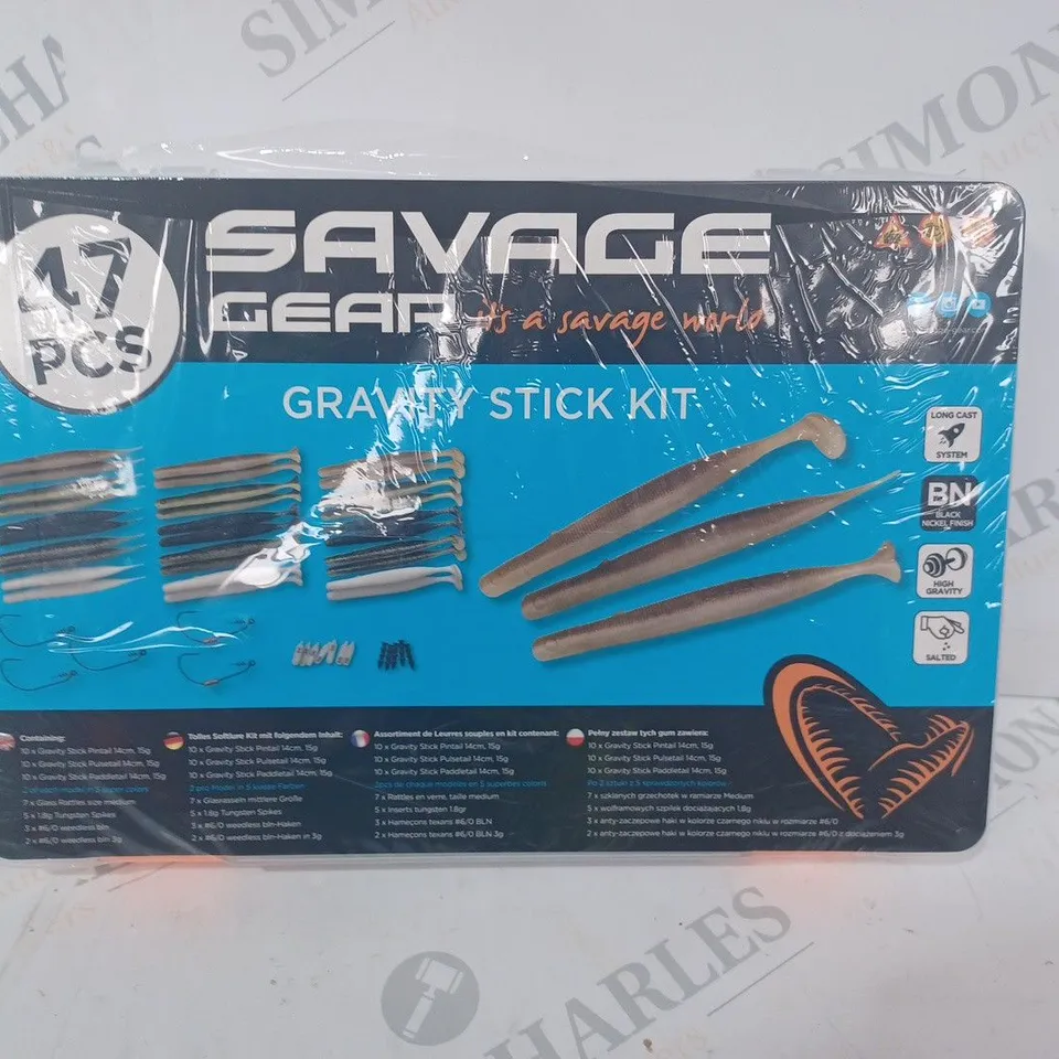 BOXED SAVAGE GEAR GRAVITY STICK KIT
