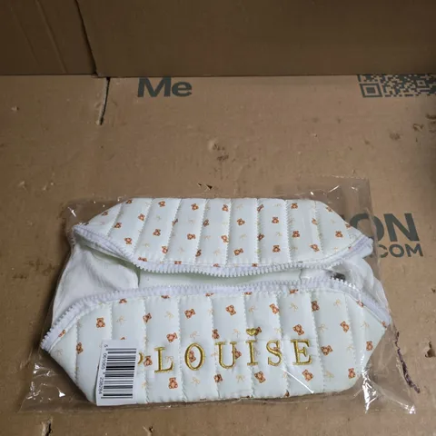 PLOUISE TEDDY TOUCH COSMETICS BAG