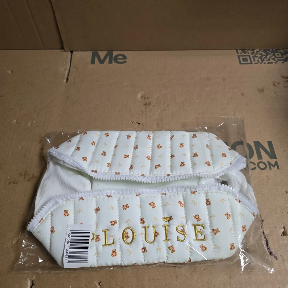 PLOUISE TEDDY TOUCH COSMETICS BAG