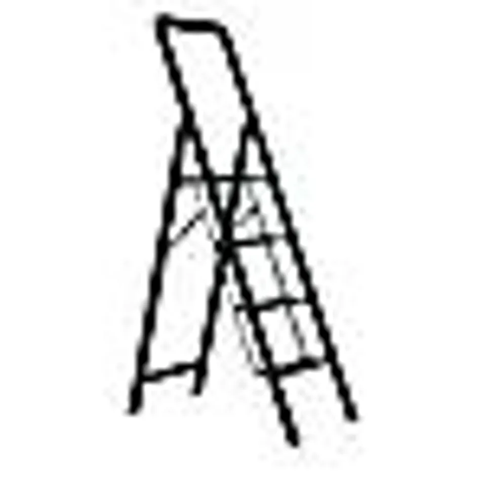 BUILDCRAFT 4 STEP LIGHTWEIGHT SLIMLINE LADDER