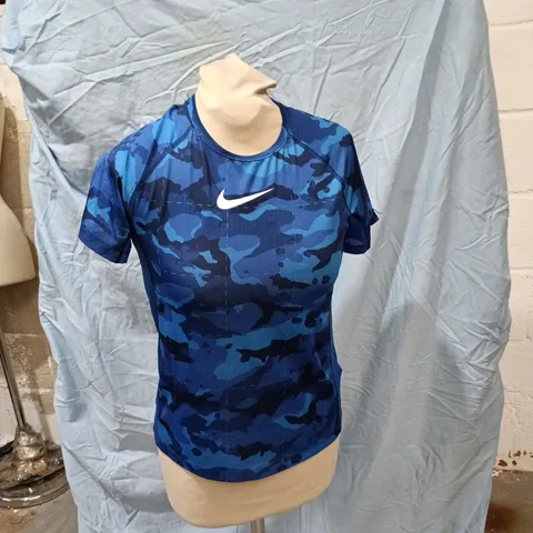 NIKE PRO DRI-FIT CAMOUFLAGE T-SHIRT – UK M