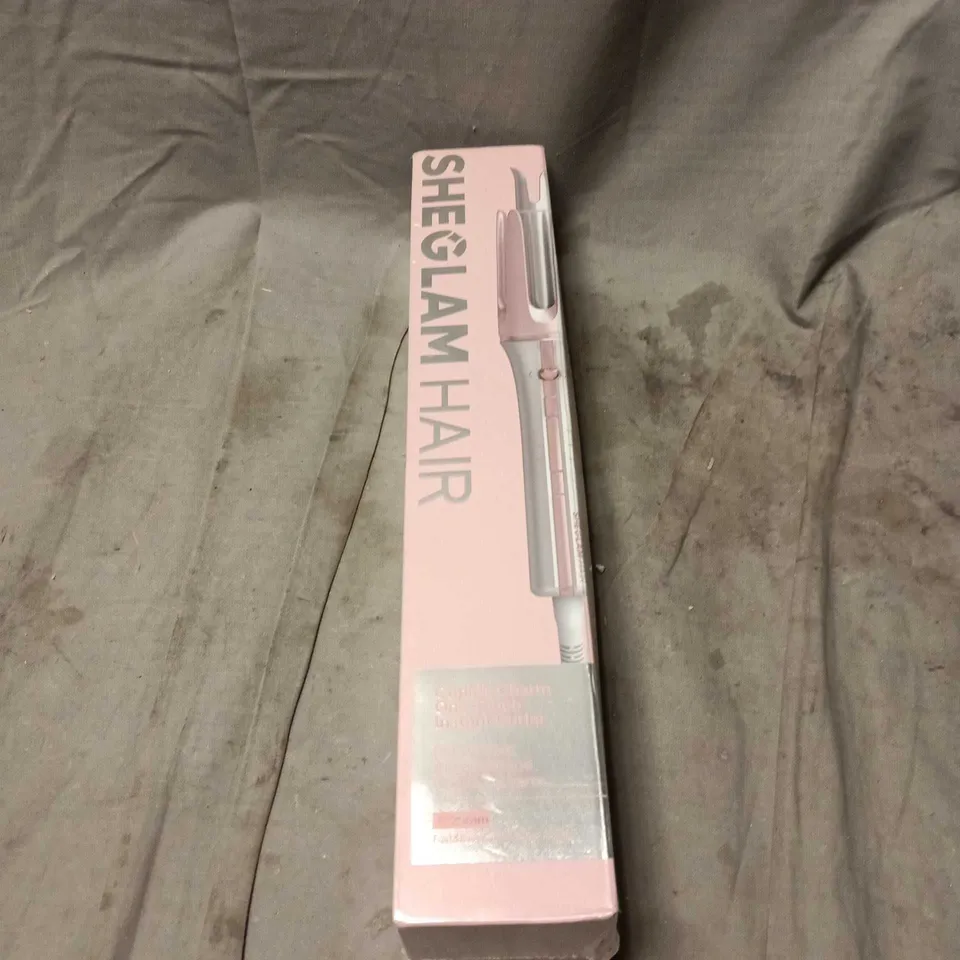 SHEGLAM HAIR CUPIDS CHARM ONE TOUCH INSTANT CURLER, BOXED
