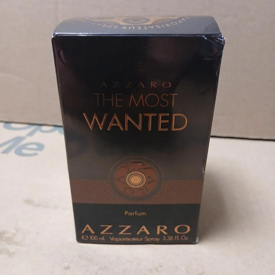 BOXED AZZARO THE MOST WANTED 100ML VAPORISATEUR