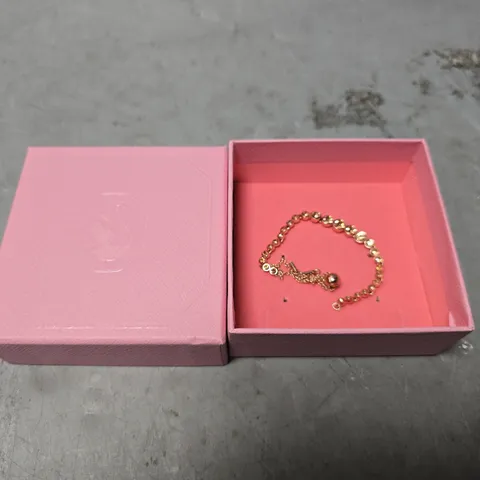 BOXED SWAROVSKI ROSE GOLD CRYSTAL BANGLE 