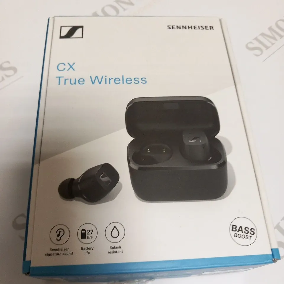 BOXED SENNHEISER CX TRUE WIRELESS IN EAR HEADPHONES