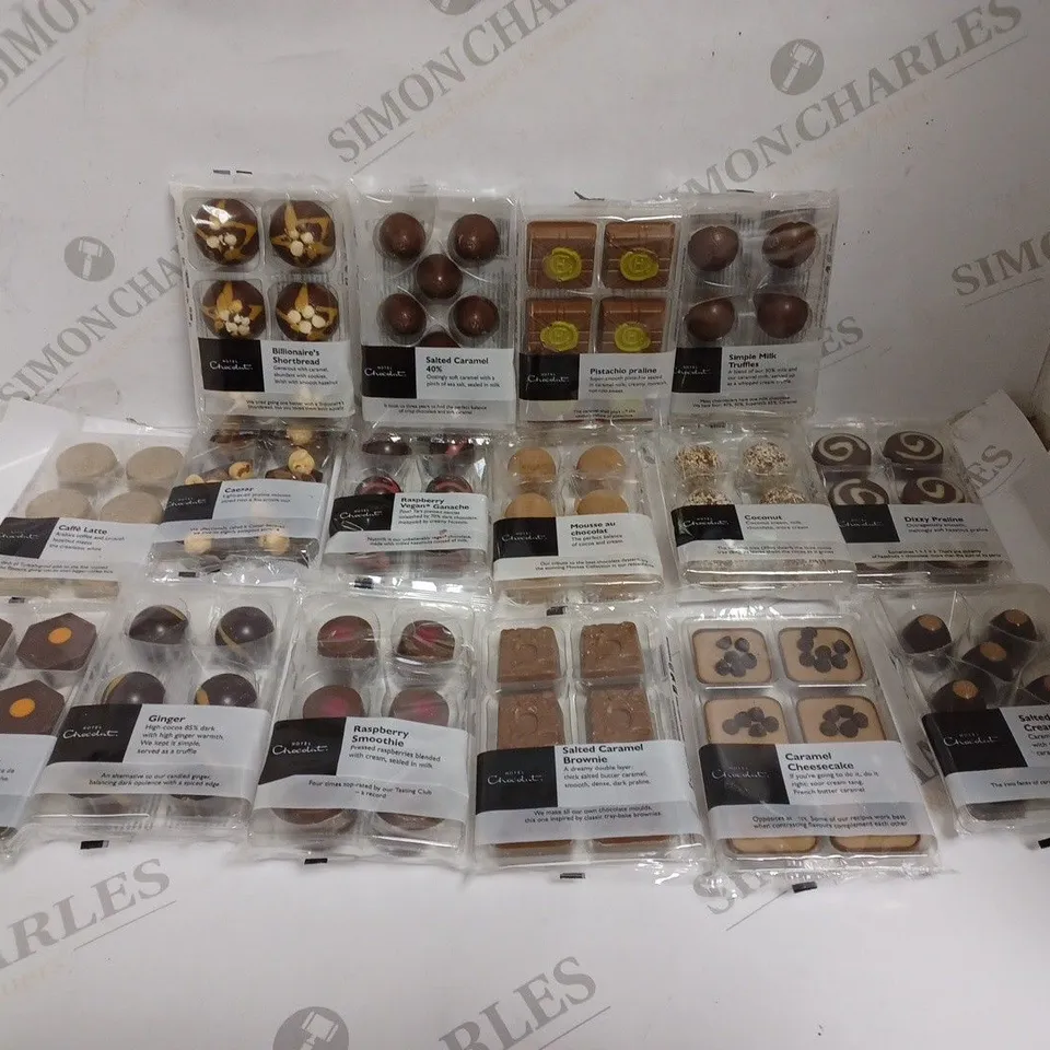 APPROXIMATELY 15 SEALED HOTEL CHOCOLAT CHOCOLATE SELECTIONS ASSORTMENT 