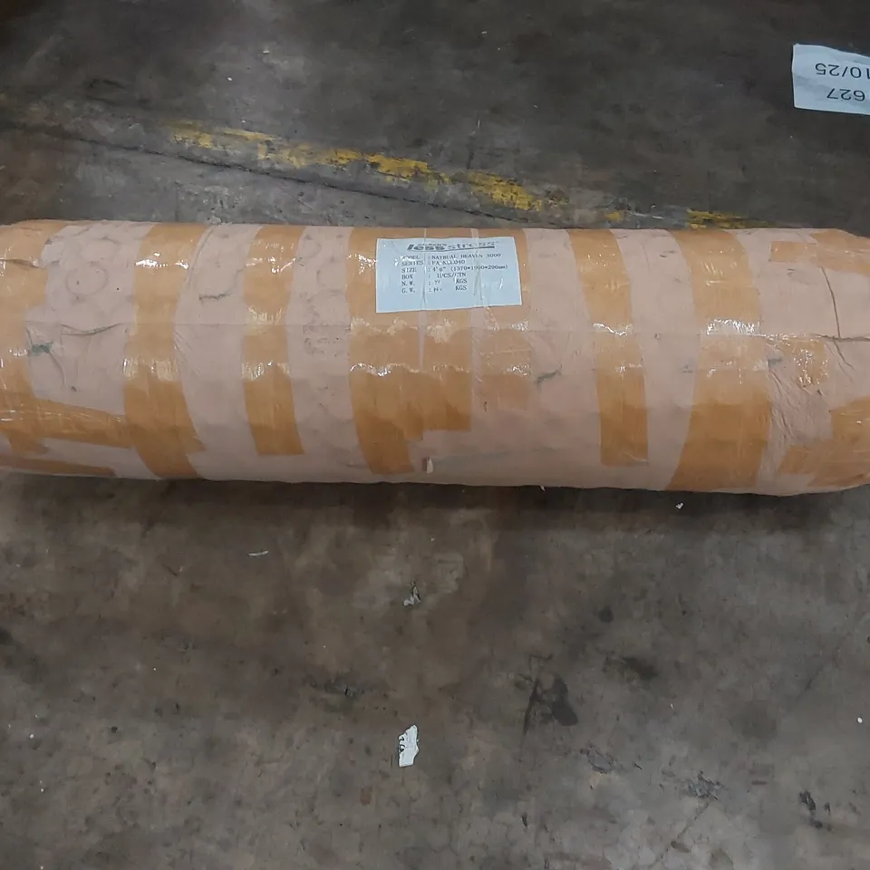 BRAND NEW QUALITY BAGGED AND ROLLED NICHELI NATURAL HEAVEN 3000 4'6 DOUBLE MATTRESS 