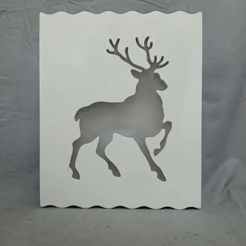 SEALED GRUNDIG 8 LED CHRISTMAS FRAME LIGHT - REINDEER