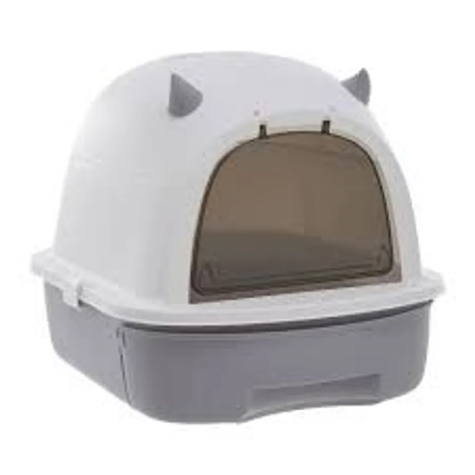 BOXED CAT LITTER BOX 