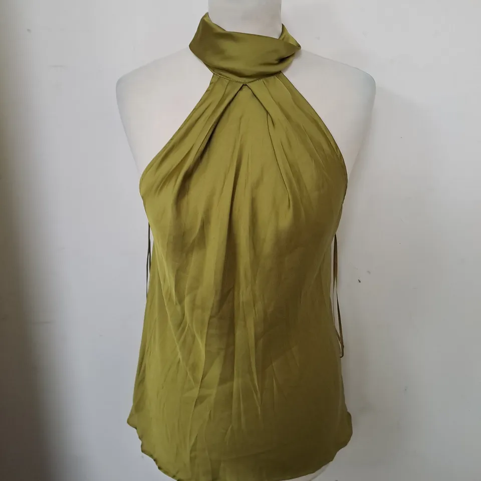 ZRA XS OLIVE OUTTING TOP 