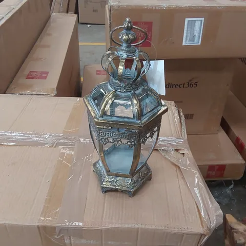 BOXED HOMESDIRECT365 METAL INDOOR LANTERN