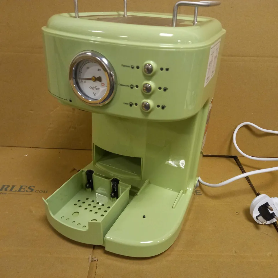 SWAN RETRO ONE TOUCH ESPRESSO MACHINE