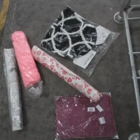 ASSORTED BATHMAT SETS X 5