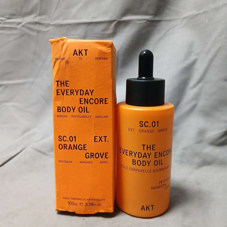 THE EVERYDAY ENCORE BODY OIL – ORANGE GROVE, 100ML (SC.01) – AKT