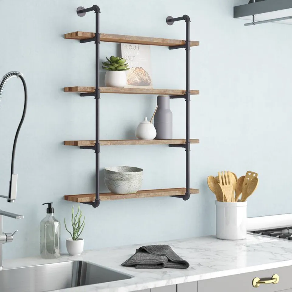 BOXED PERRY WALL SHELF