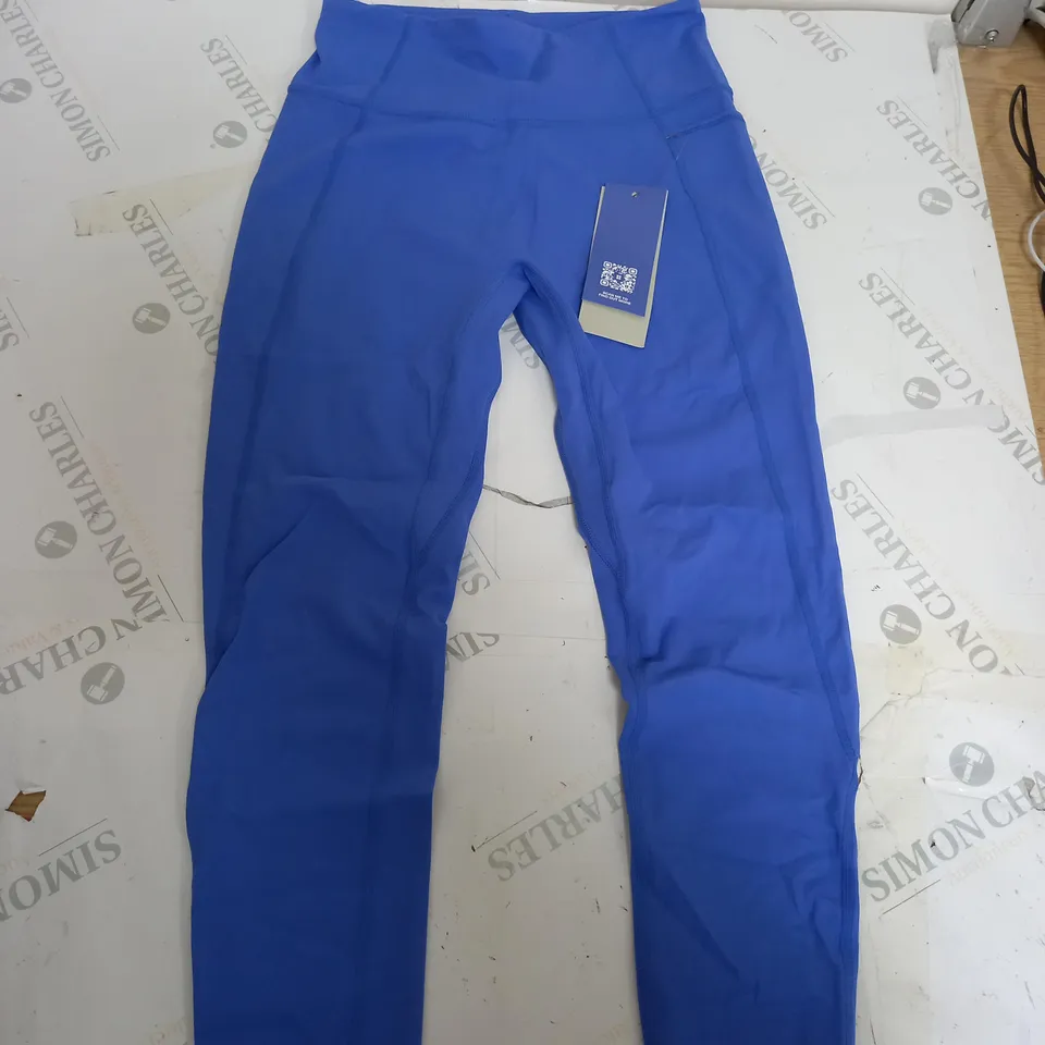 SWEATY BETTY SUPER SOFT 7/8 LEGGINGS IN BLUE - SMALL