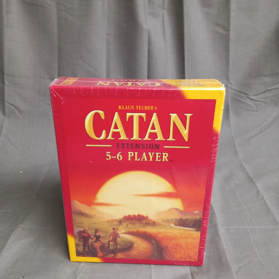 SEALED KLAUS TEUBERS CATAN EXTENSION BOARD GAME - 5-6 PLAYERS