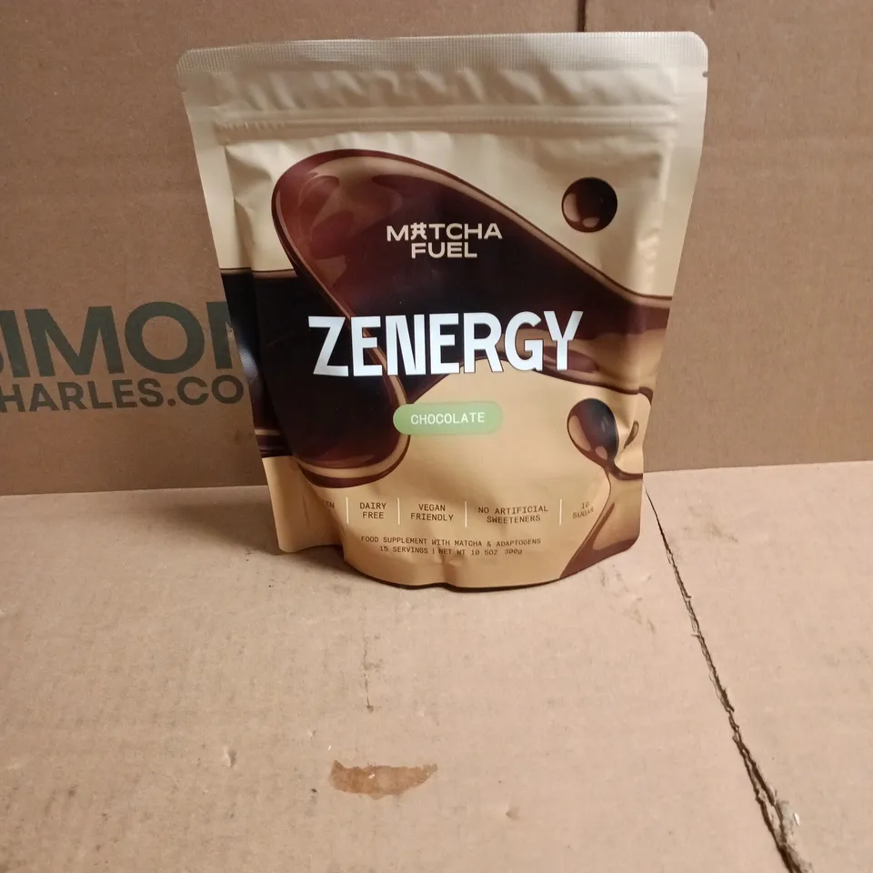 MATCHA FUEL ZENERGY CHOCOLATE FLAVOUR 300G