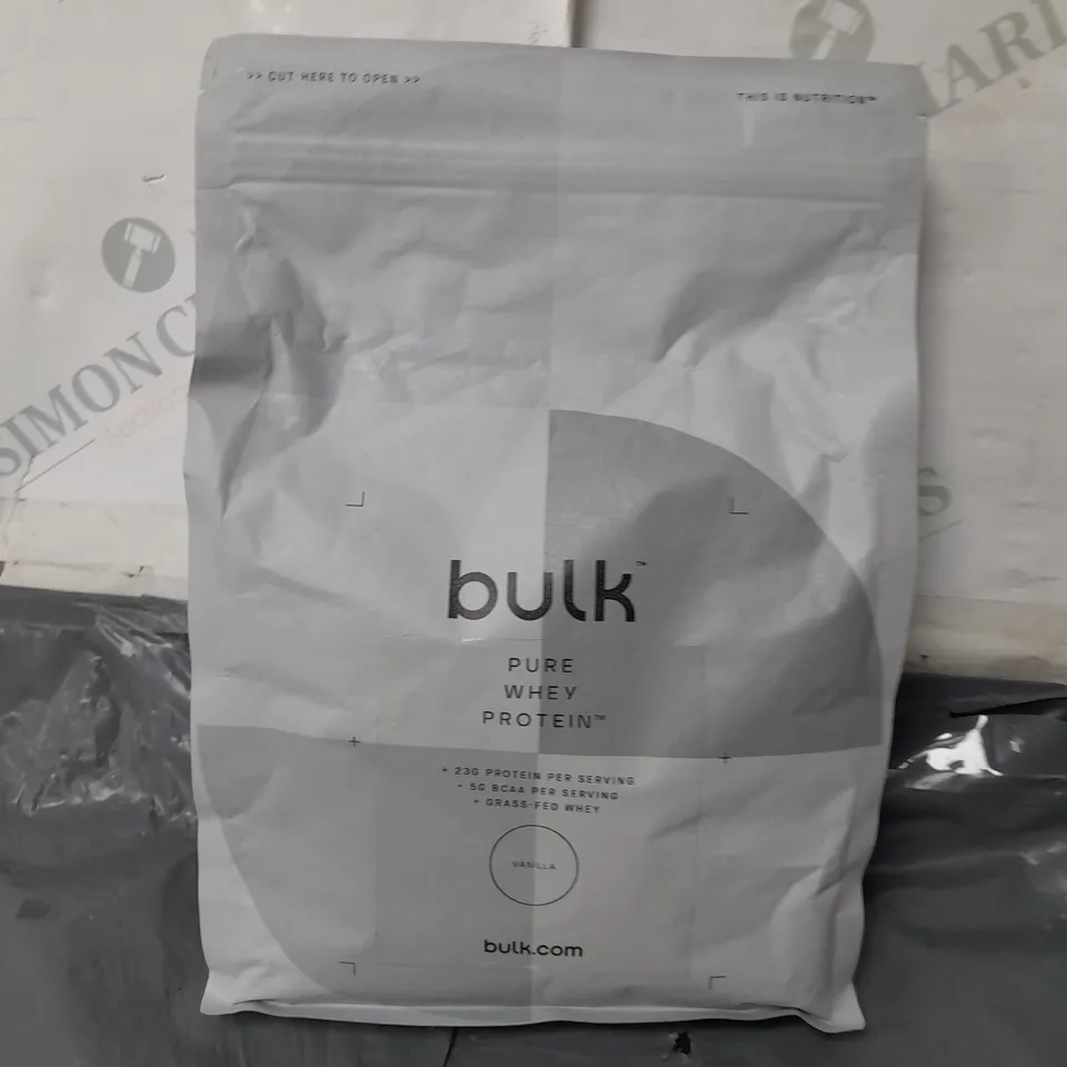 BULK 1KG PURE WHEY PROTEIN - VANILLA 