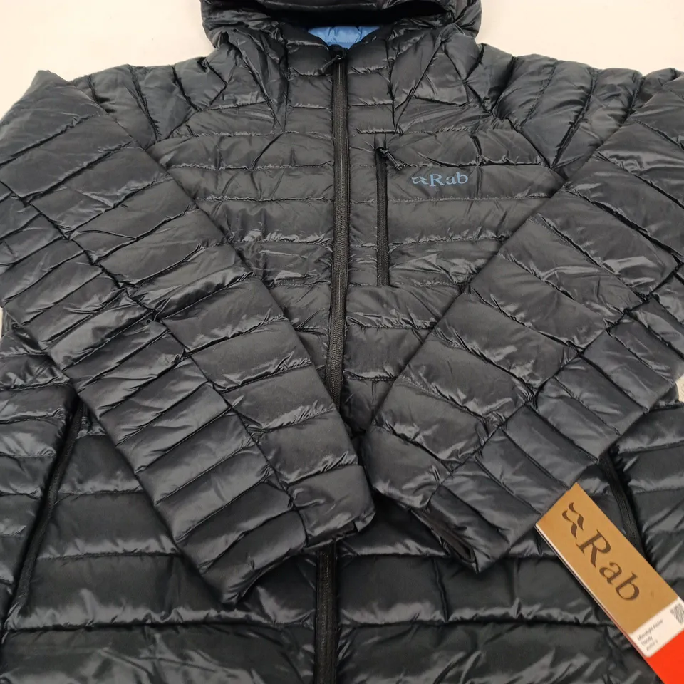RAB MICROLIGHT ALPINE HOODY WOMEN’S GALAXY BLUE UK 14