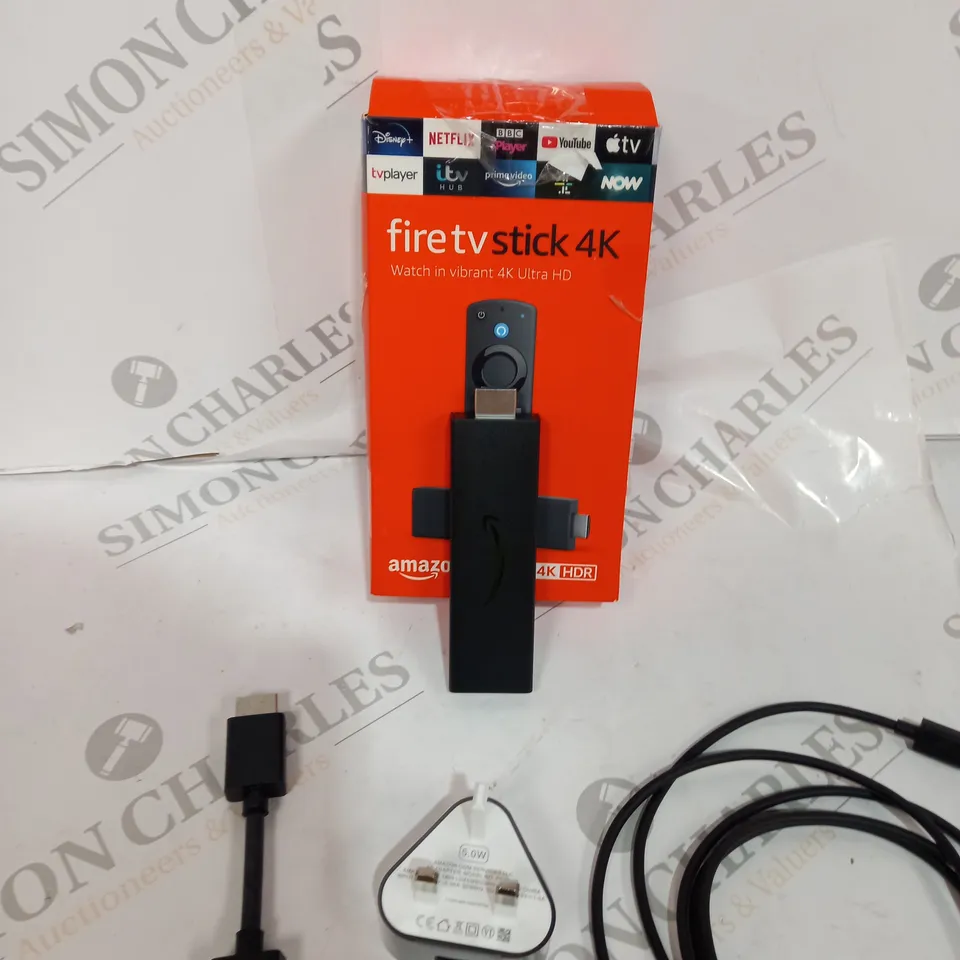 AMAZON FIRE TV STICK 4K BLACK 
