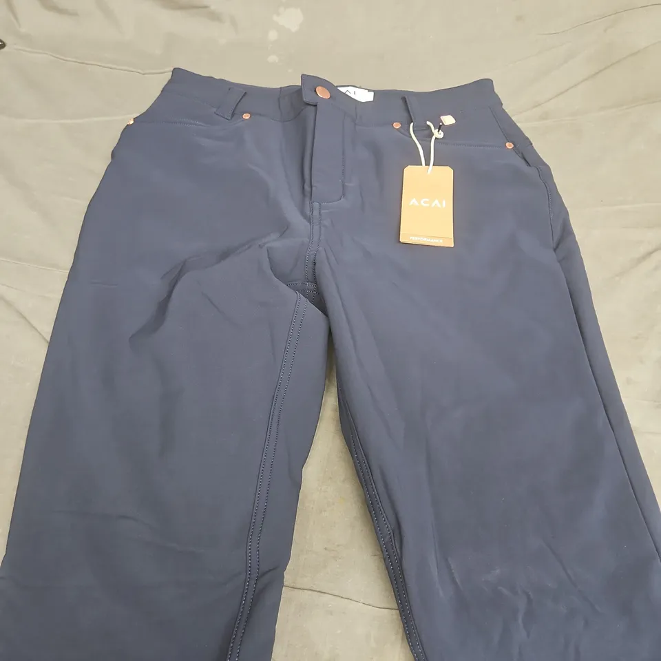 ACAI PERFORMANCE THERMAL SKINNY OUTDOOR TROUSERS – DEEP NAVY, UK14 (32R)