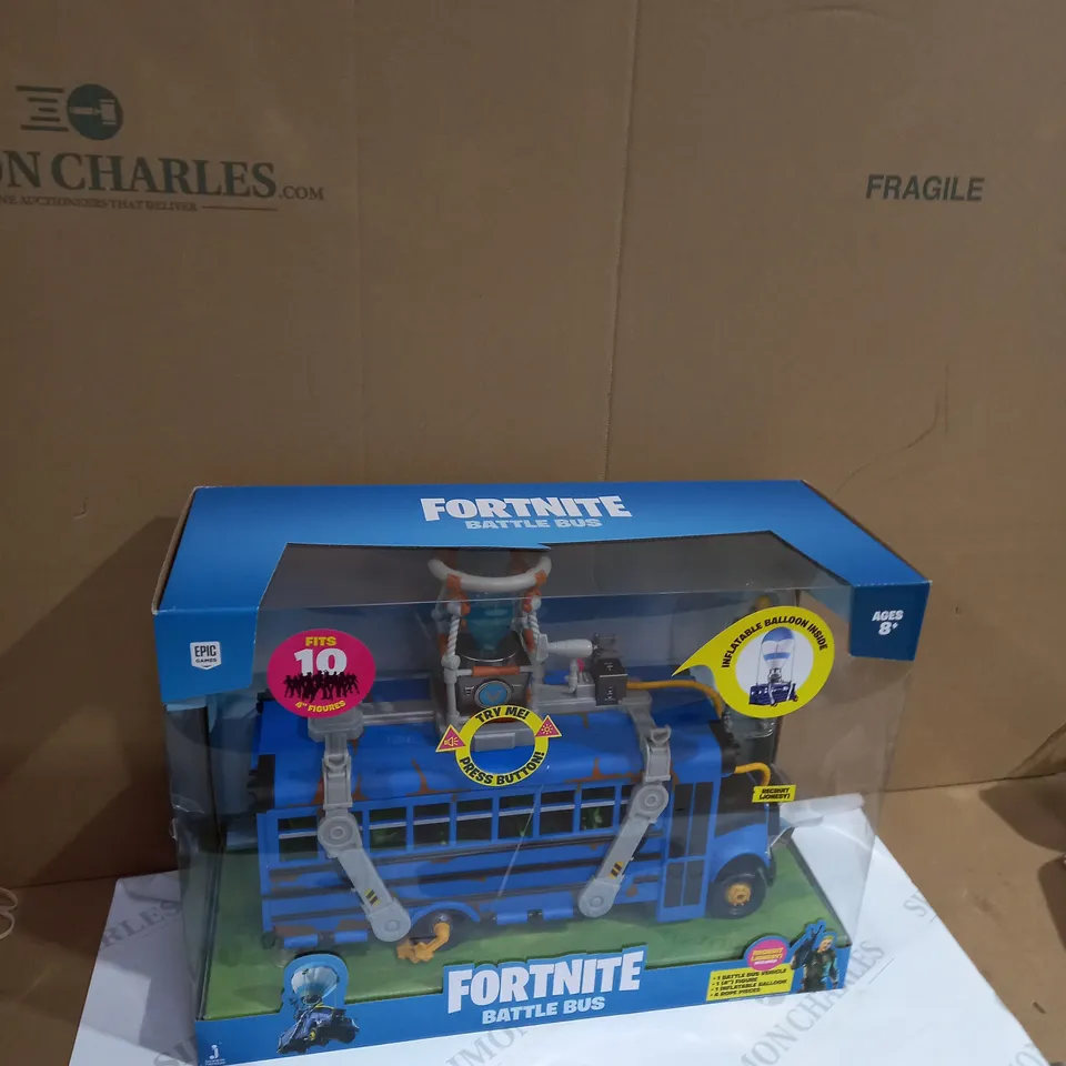 FORTNITE DELUXE VEHICLE - BATTLE BUS RRP £62.99
