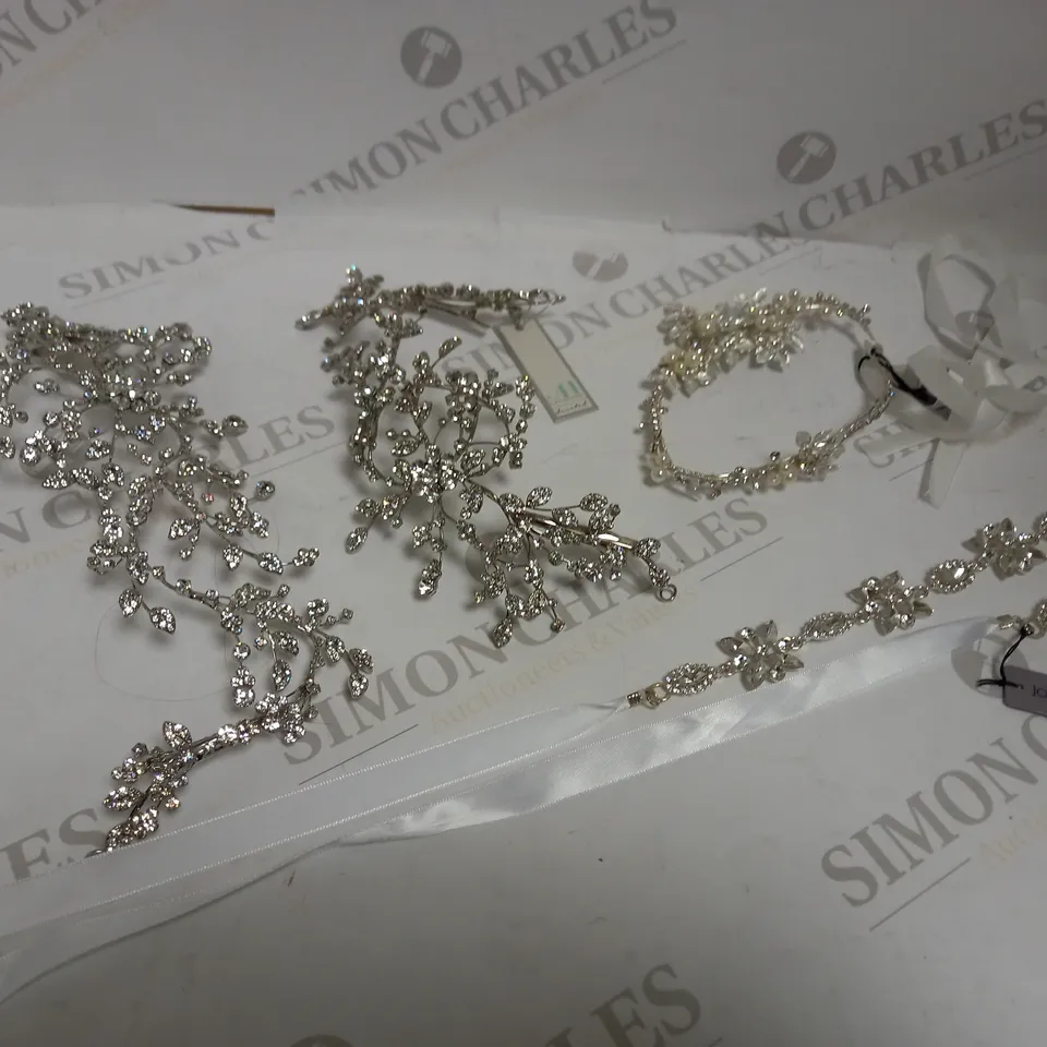 4 JON RICHARD/ALAN HANNAH BRIDAL HAIR ACCESSORIES RRP £150
