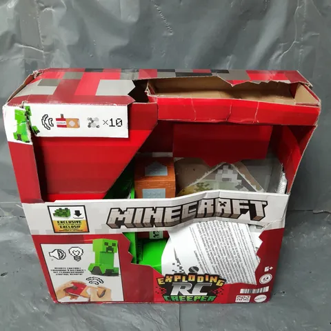 BOXED MINECRAFT EXPLODING R/C CREEPER