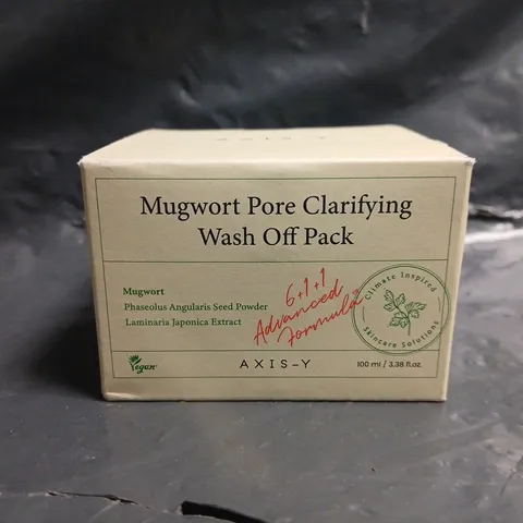 AXIS-Y MUGWORT PORE CLARIFYING WASH OFF PACK (100ML)