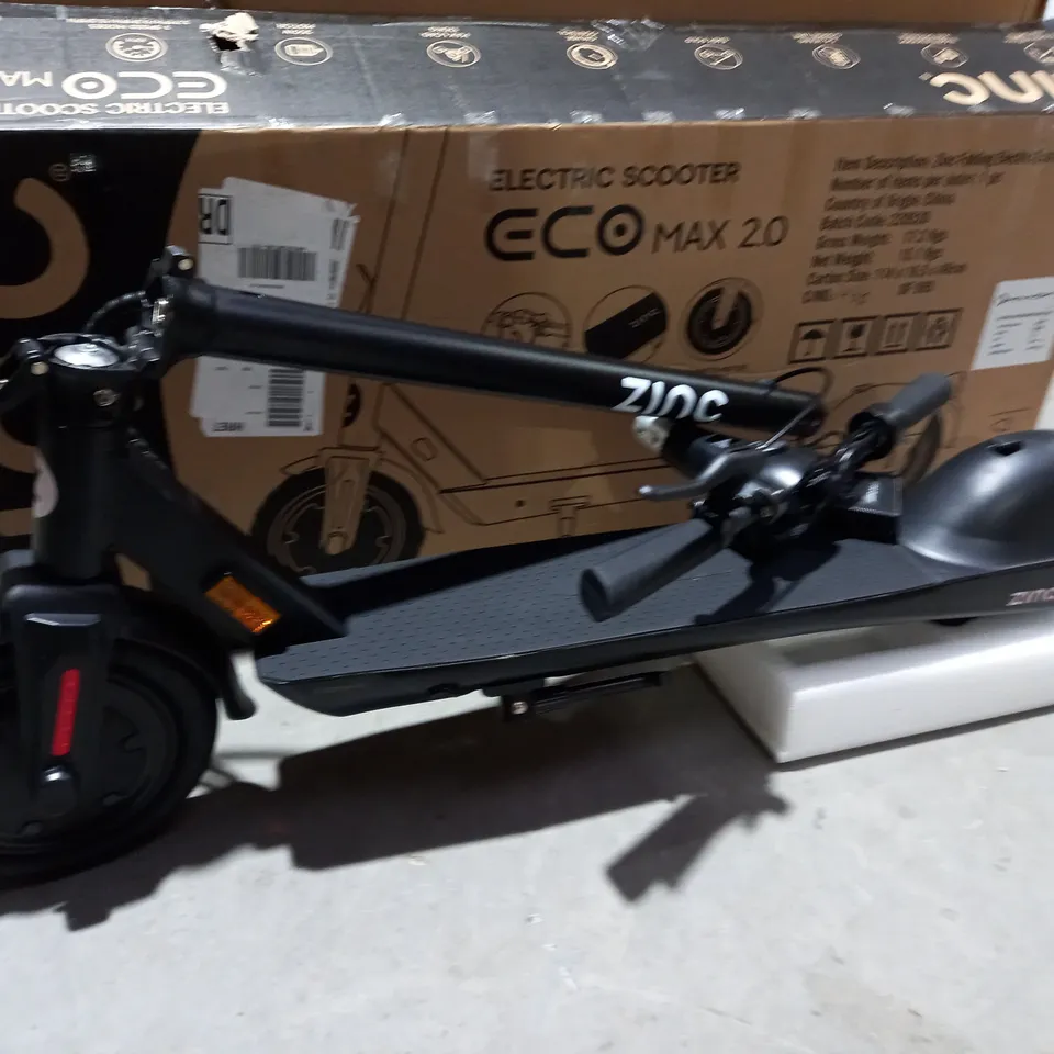 ZINC FOLDING ELECTRIC ECO MAX 2.0 SCOOTER RRP £499.99