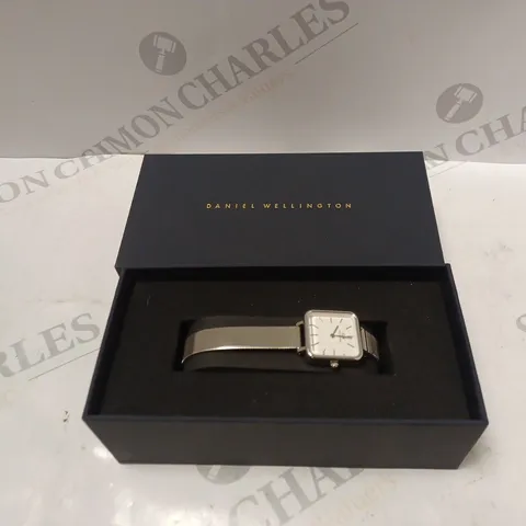 DANIEL WELLINGTON SILVER WATCH BOXED