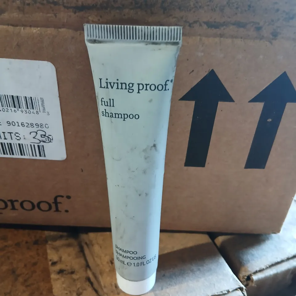 PALLET OF APPROXIMATELY 11,000 LIVING PROOF FULL SHAMPOO – 1 OZ DELUXE SAMPLE