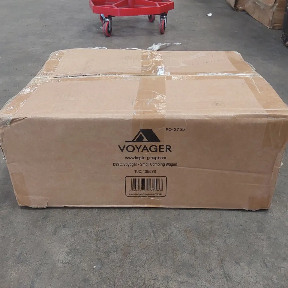 BOXED VOYAGER SMALL FOLDING CAMPING WAGON 