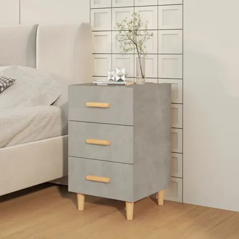 BOXED WESTBURY SOLID WOOD BEDSIDE TABLE - OAK (1 BOX)