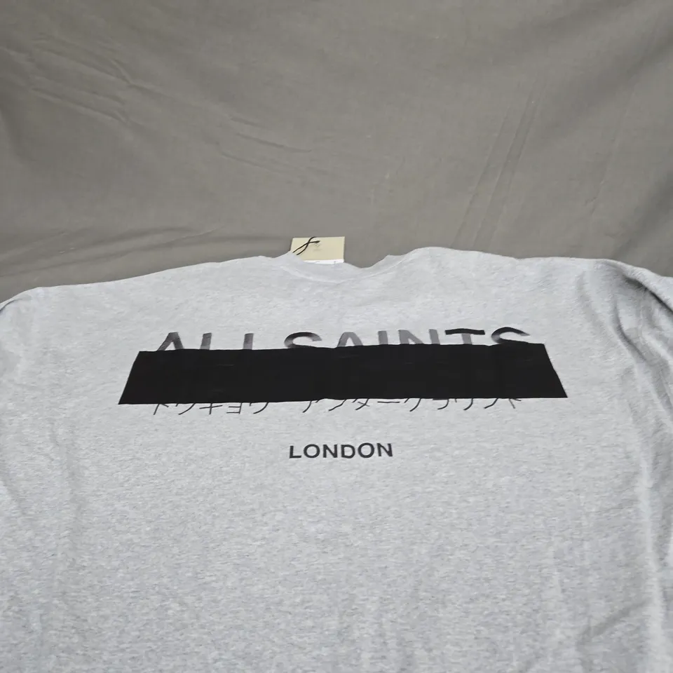 ALL SAINTS REDACT SS CREW TEE SIZE XL