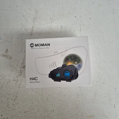 MOMAN H4C HELMET HEADSET – BOXED WITH 1080P RECORDER