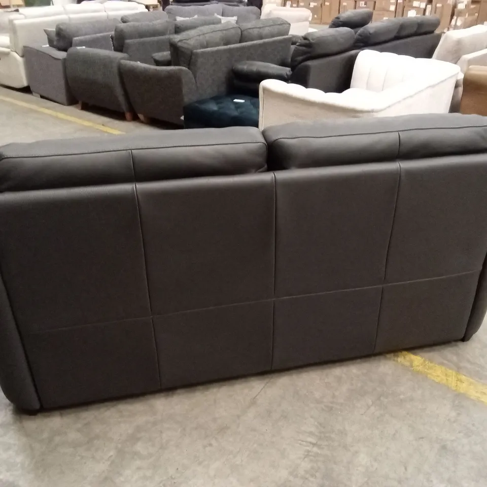 QUALITY DESIGNER ITALIAN MADE AVILA 3 SEATER LEATHER SOFA