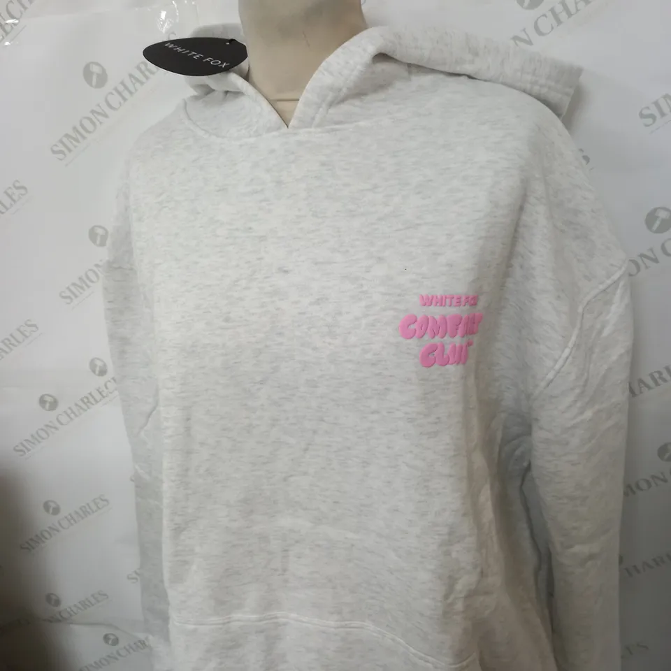 WHITE FOX COMFORT CLUB OVERSIZED HOODIE SIZE XL