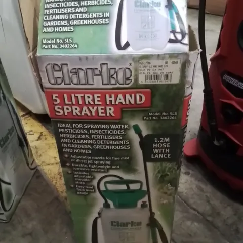 CLARKE 5LS 5L HAND PUMP SPRAYER