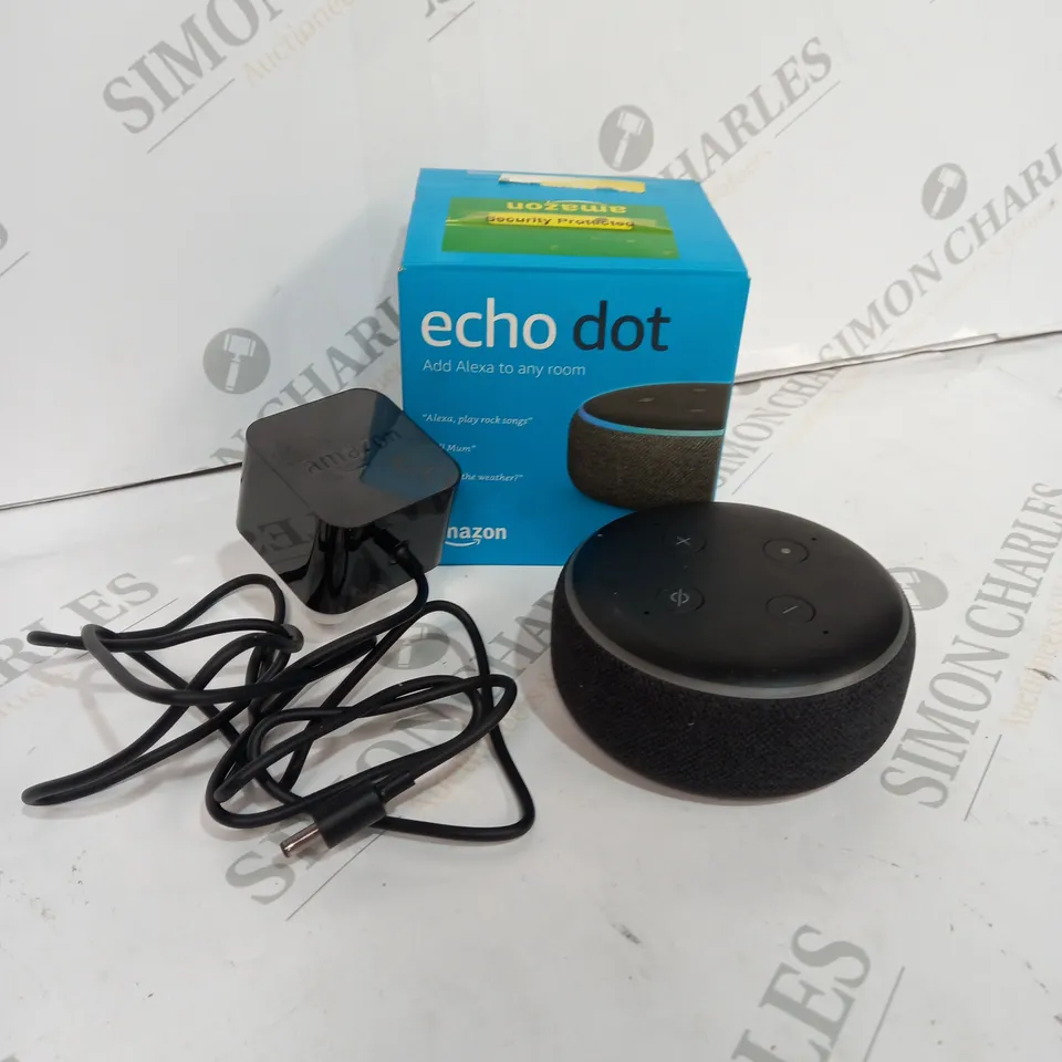 BOXED AMAZON ECHO DOT SPEAKER