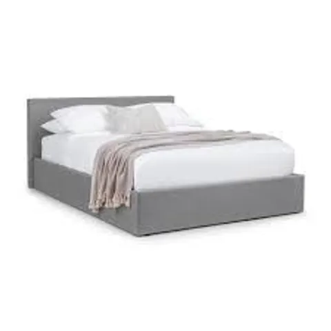 BOXED JULIAN BOWEN RIALTO STORAGE BED 150cm - OATMEAL (2 BOXES)