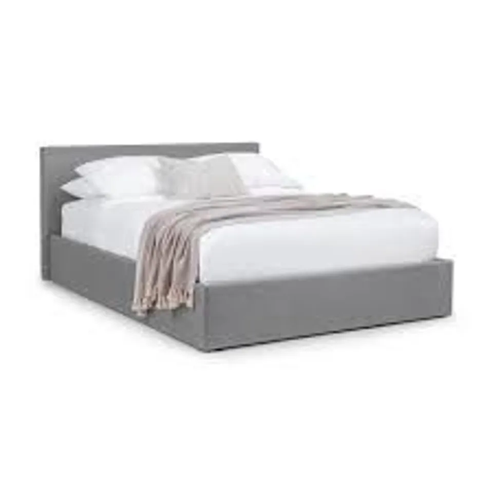 BOXED JULIAN BOWEN RIALTO STORAGE BED 150cm - OATMEAL (2 BOXES)