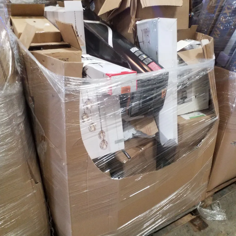 PALLET CONTAINING ASSORTED LAMPS & LIGHTING