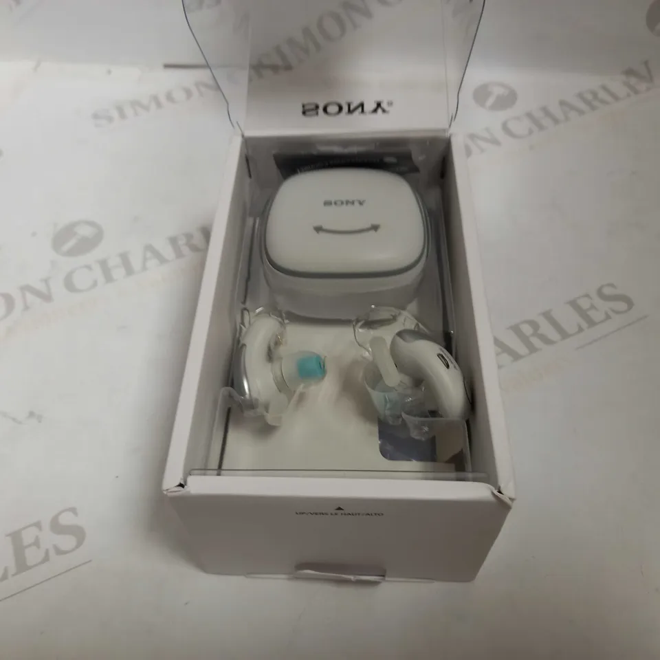 BOXED SONY WF-SP700N WIRELESS NOISE CANCELLING HEADPHONES  RRP £139.99