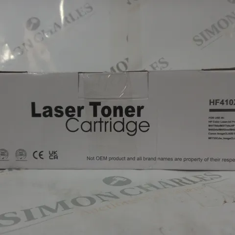 BOXED UNBRANDED HF410XKU LASER TONER CARTRIDGE IN BLACK