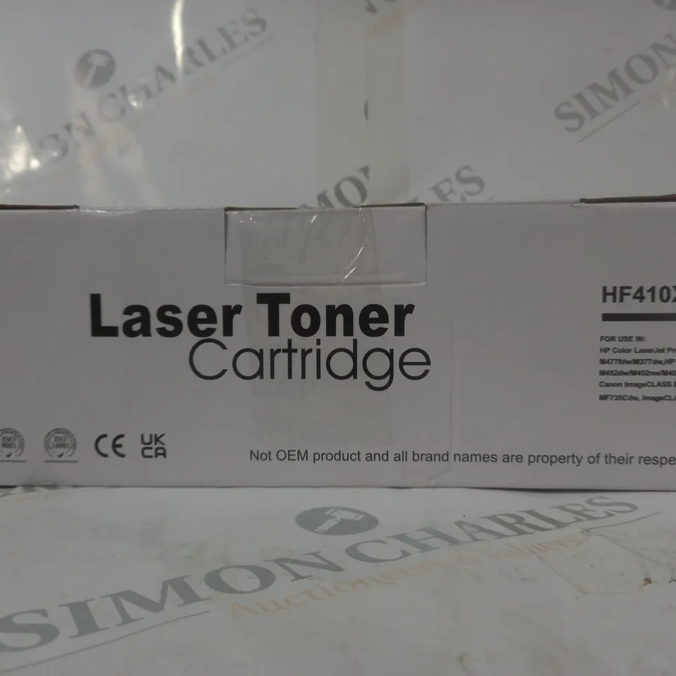 BOXED UNBRANDED HF410XKU LASER TONER CARTRIDGE IN BLACK