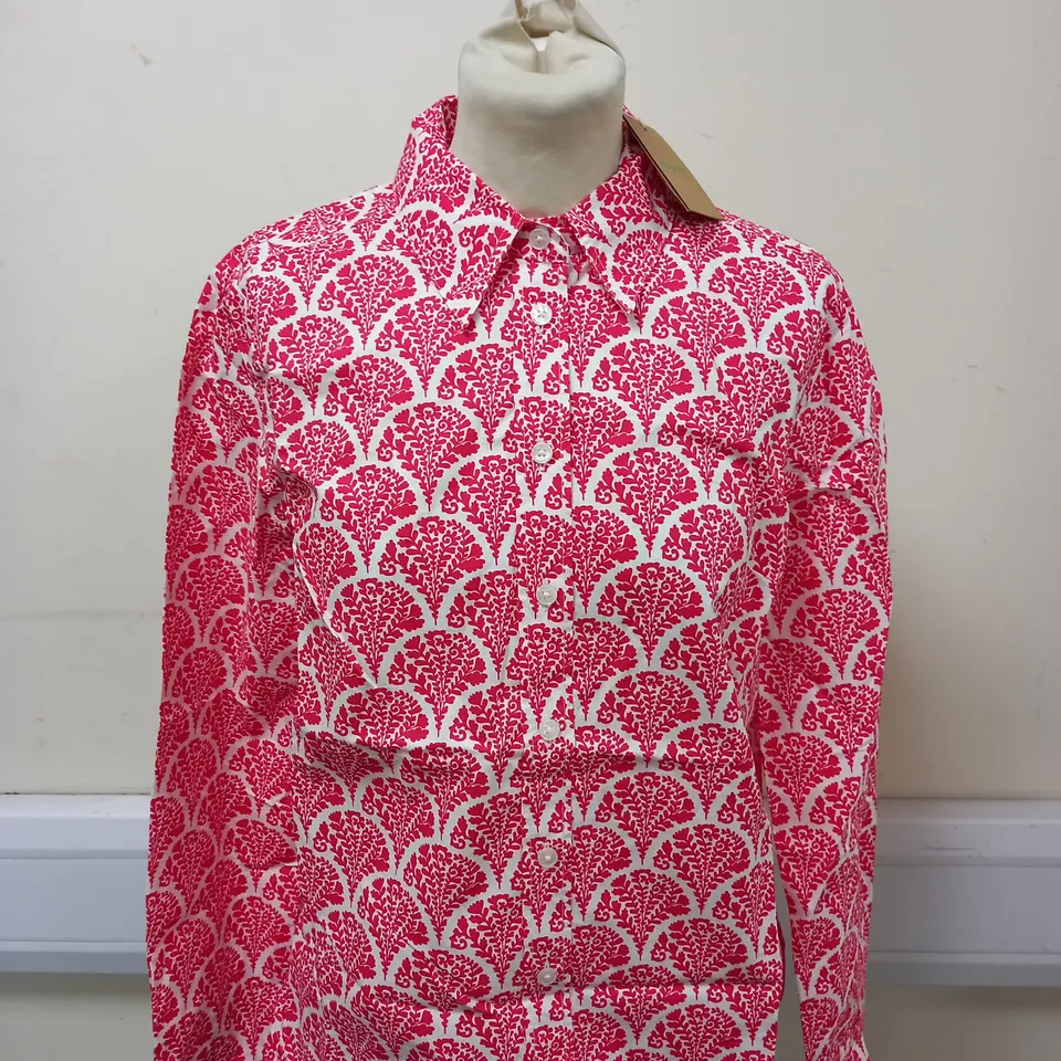 BODEN SIENNA COTTON SHIRT SIZE 10R