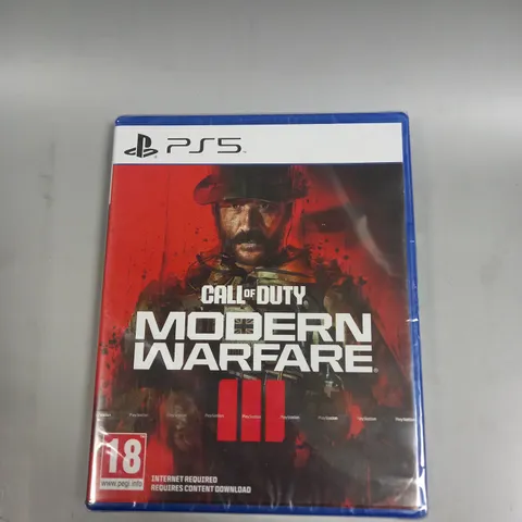 SEALED CALL OF DUTY MODERN WARFARE III FOR PS5